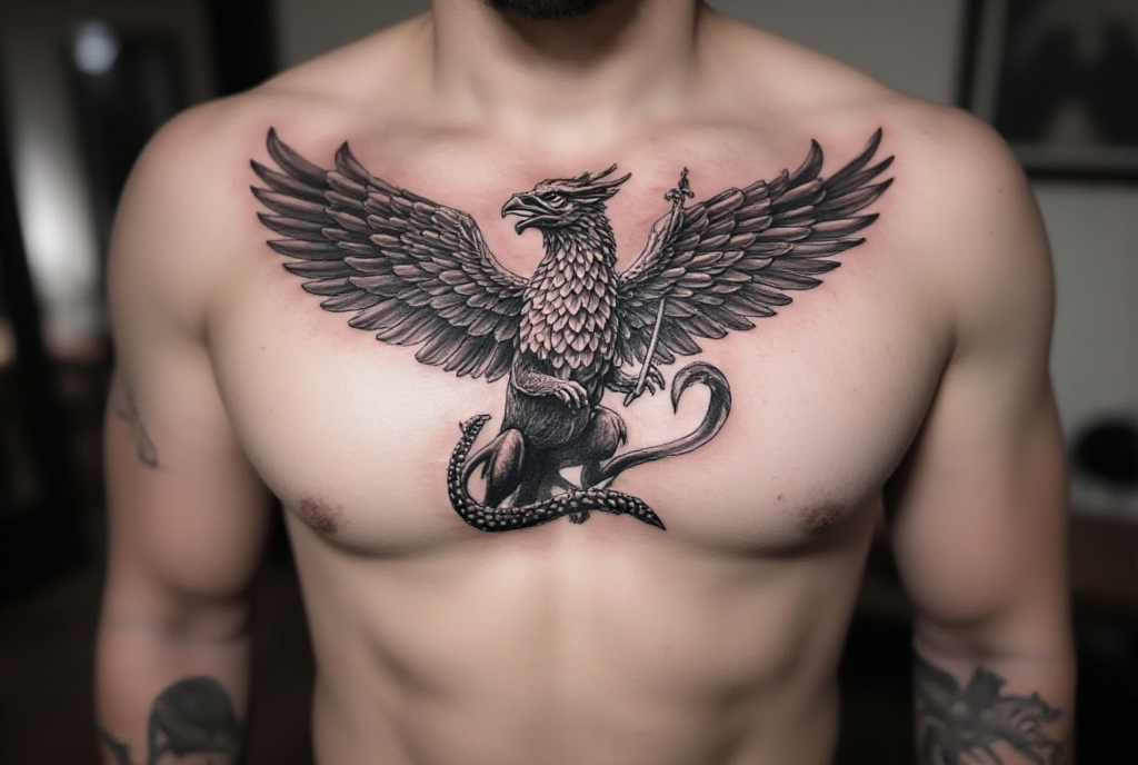 gryphon tattoo