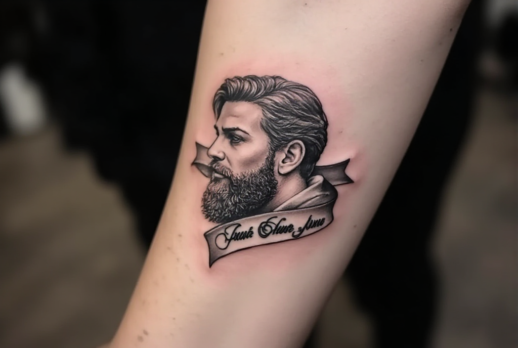 beard tattoo