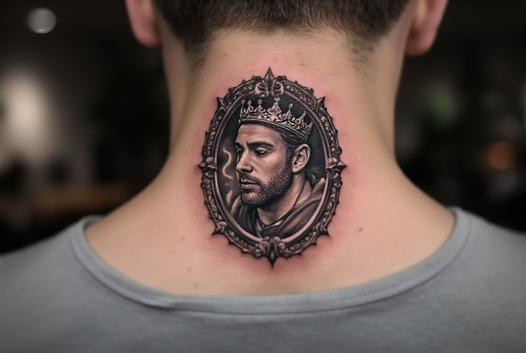 crown tattoo