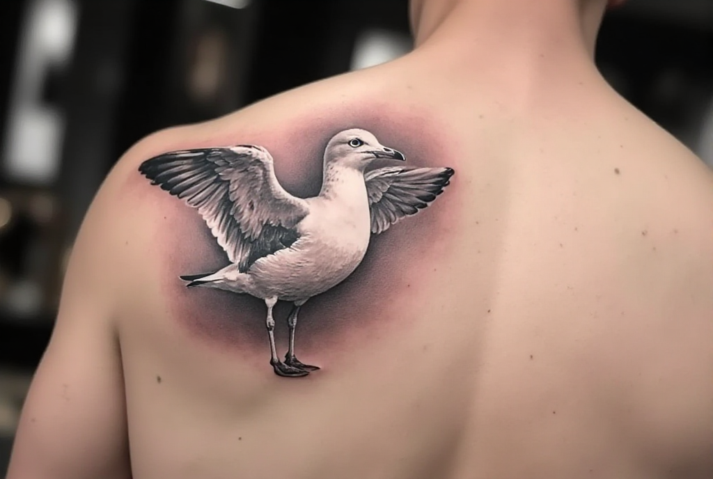 gull tattoo