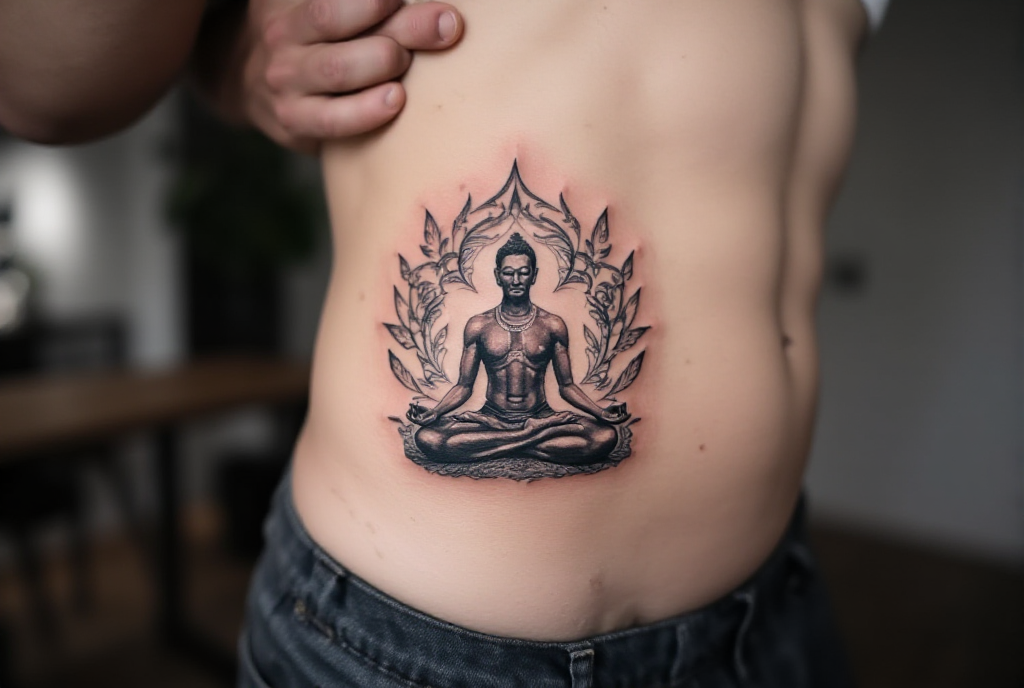 meditate tattoo