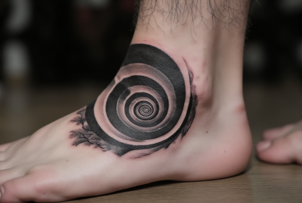spiral tattoo
