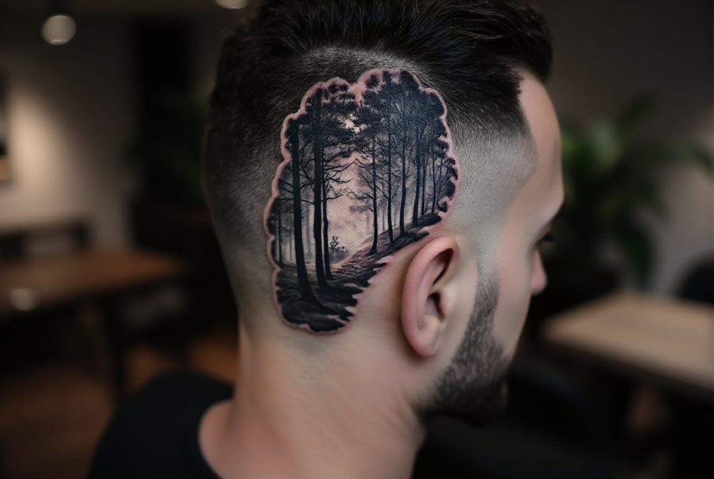 forest tattoo