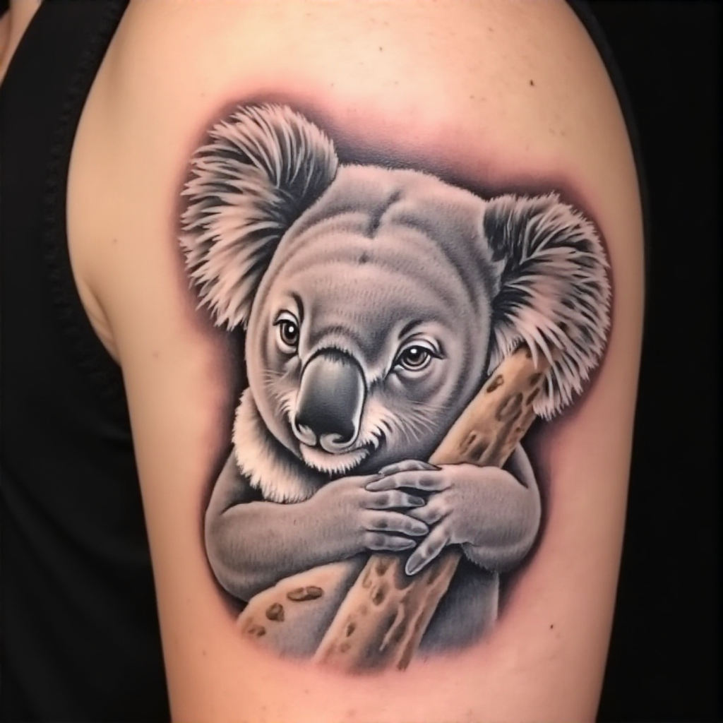 koala tattoo