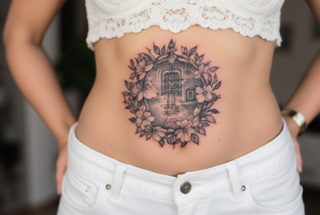 bride tattoo
