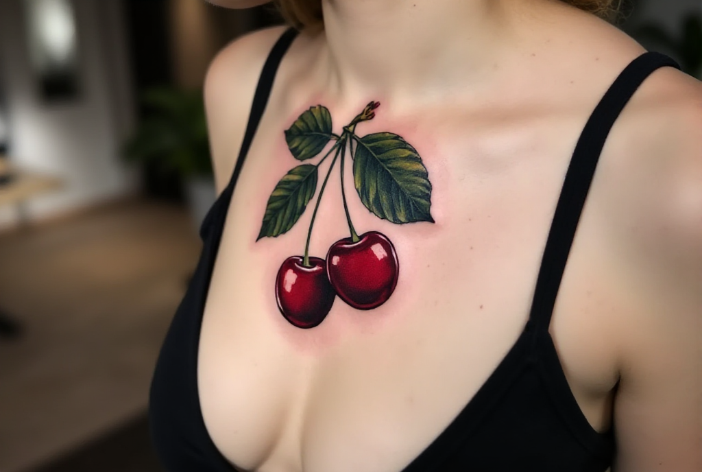 cherry tattoo