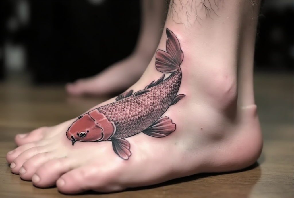 koi tattoo