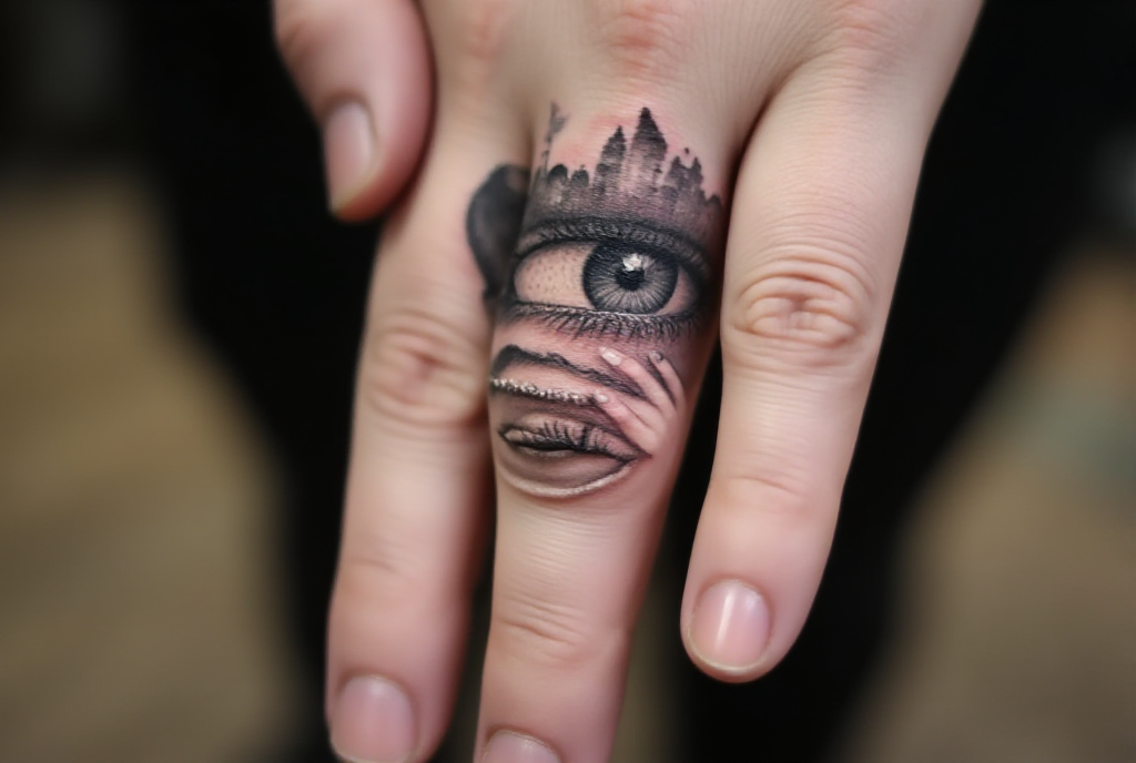 pin tattoo