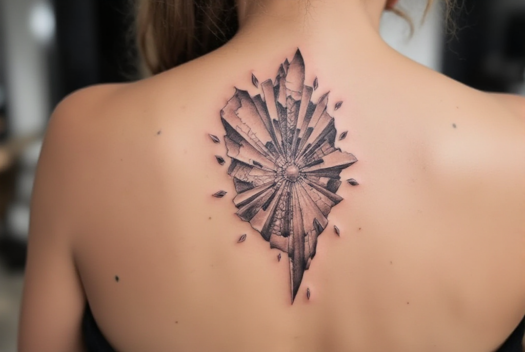 path tattoo