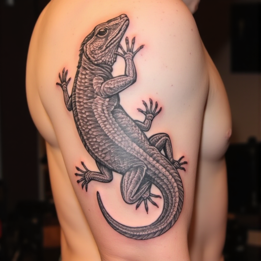 lizard tattoo