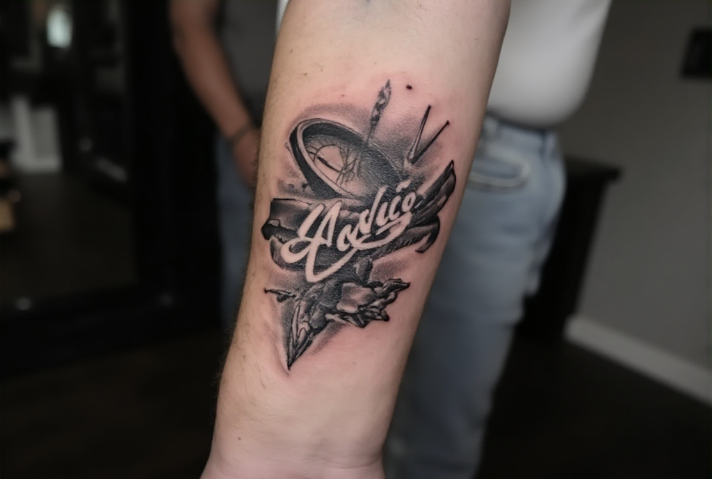 dial tattoo