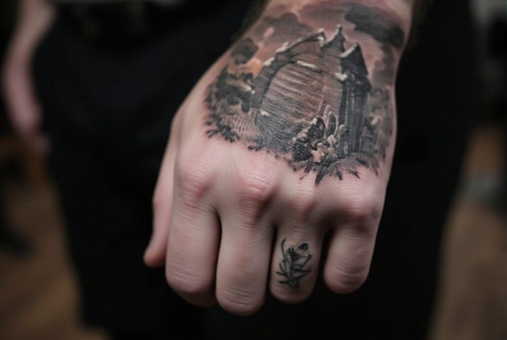 shrine tattoo