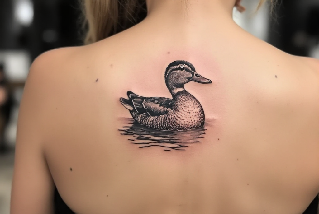 duck tattoo