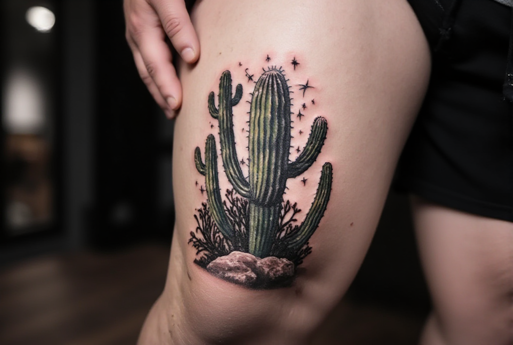 cactus tattoo