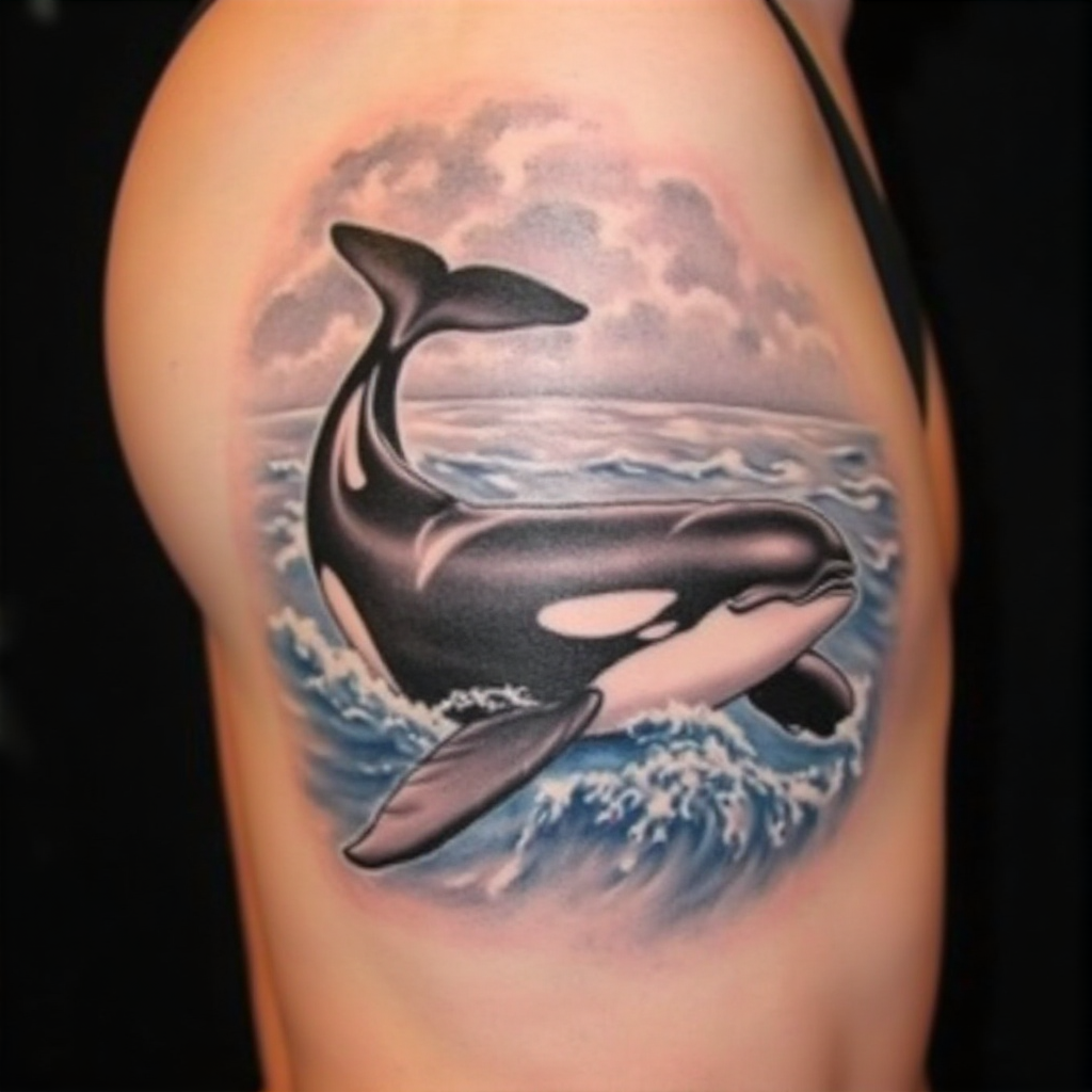 orca tattoo