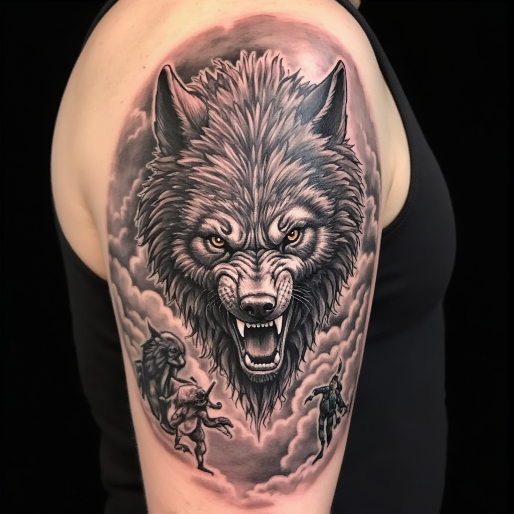 fenrir tattoo