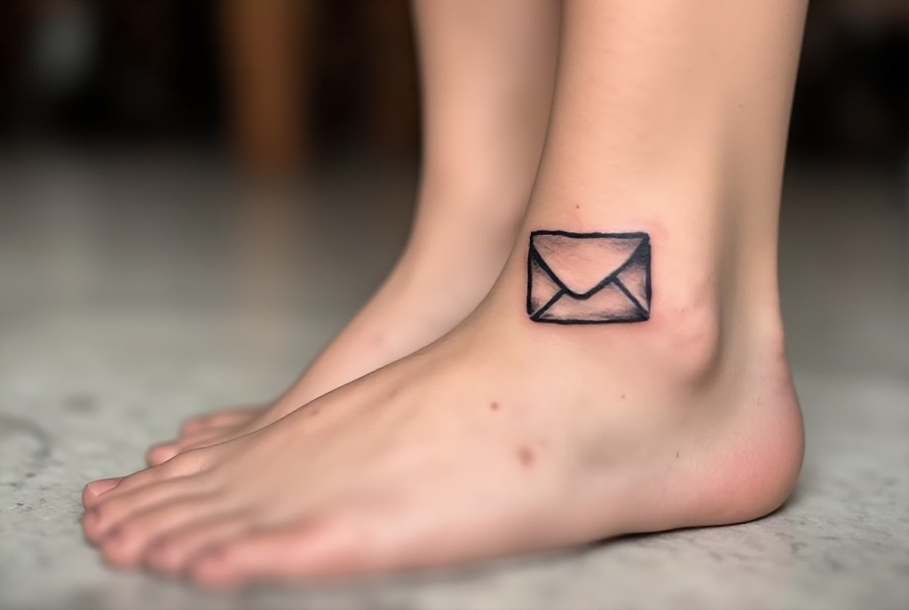 envelope tattoo