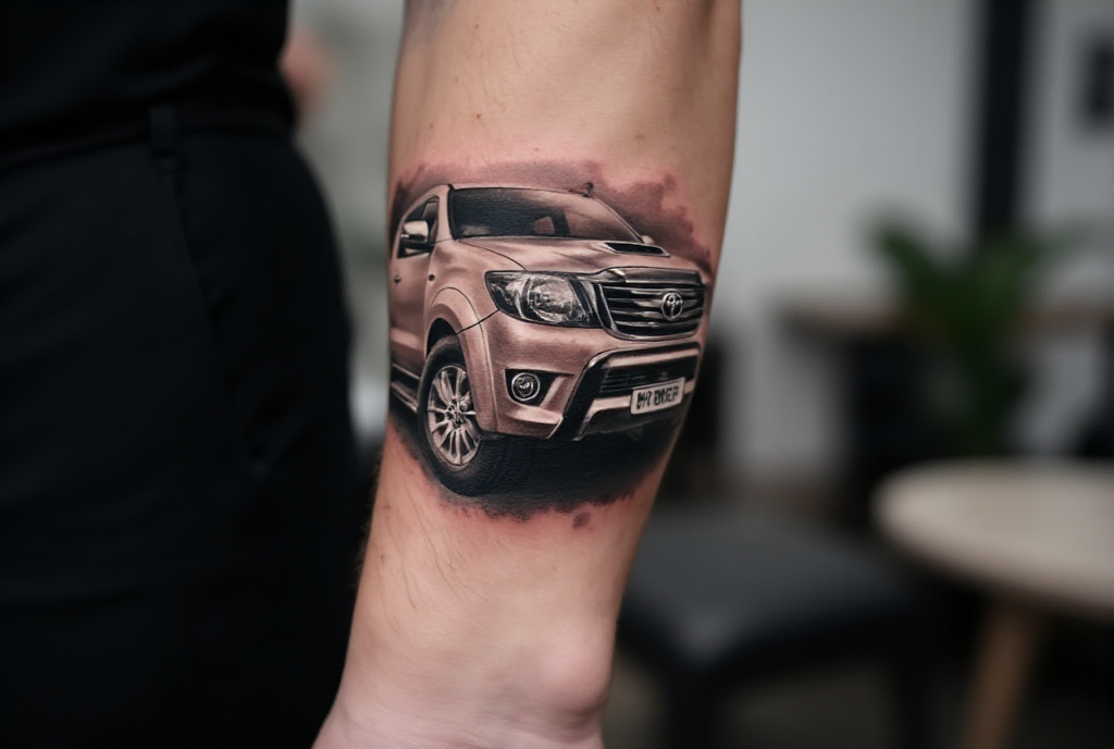 car tattoo