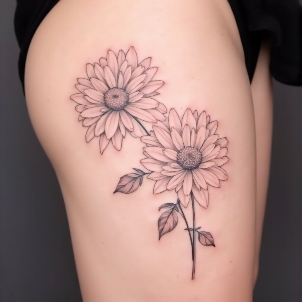 chrysanthemum tattoo