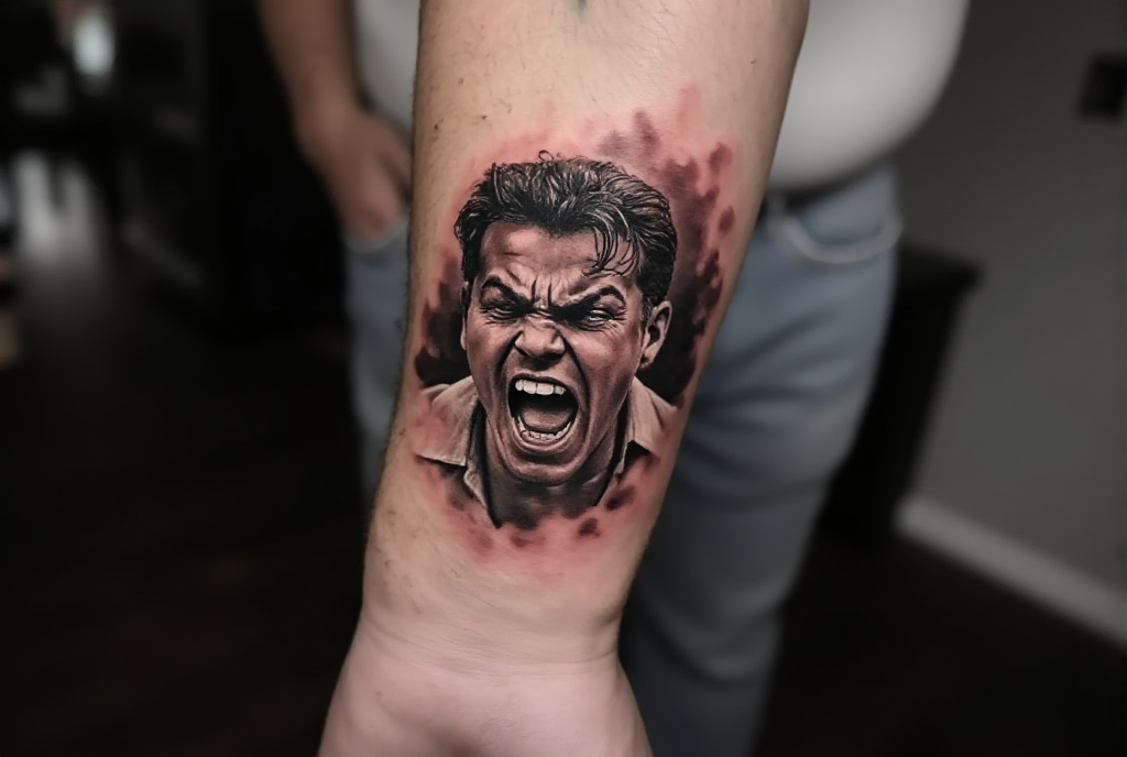 anger tattoo