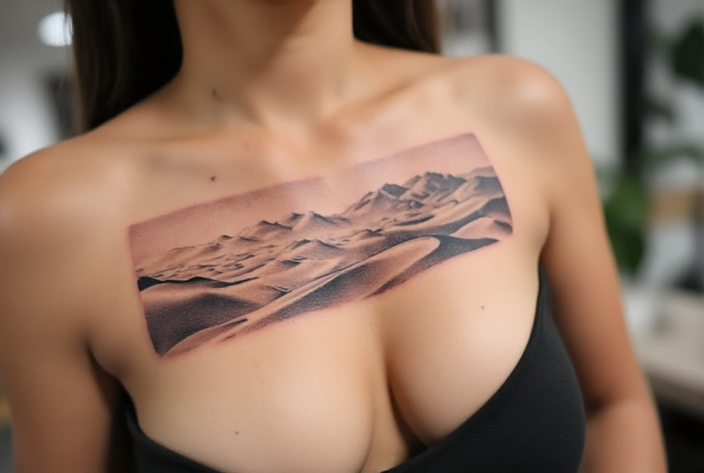 desert tattoo