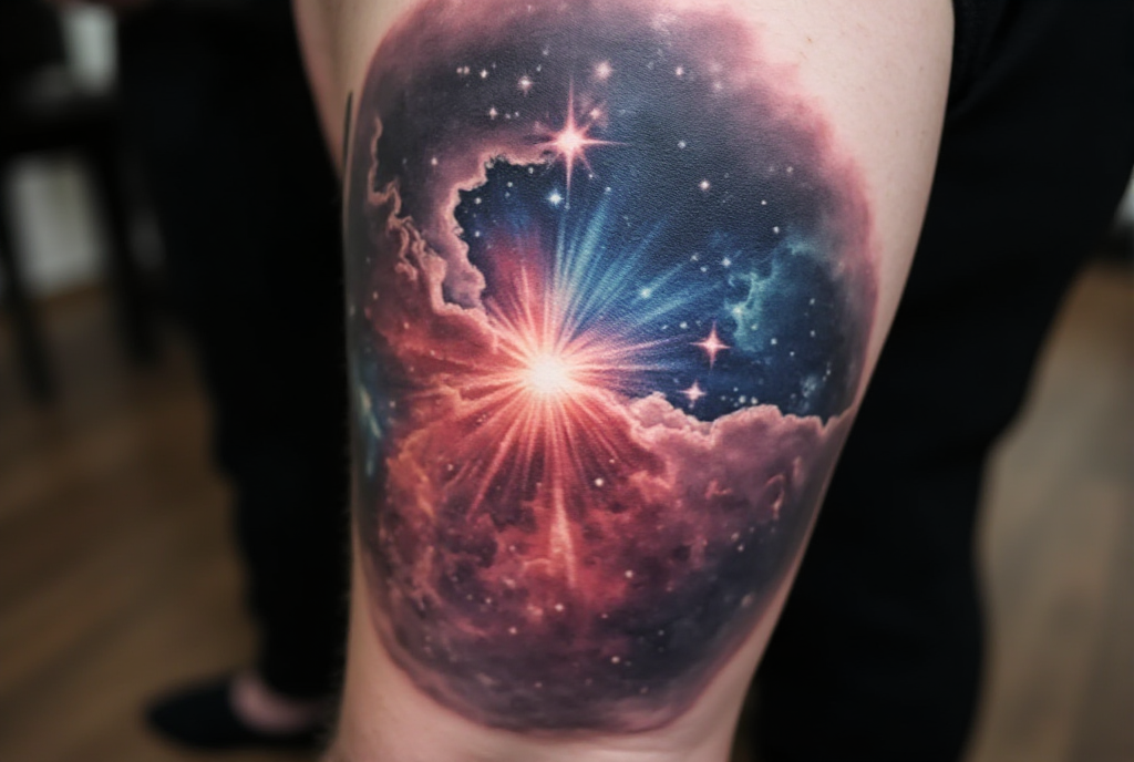 nebula tattoo