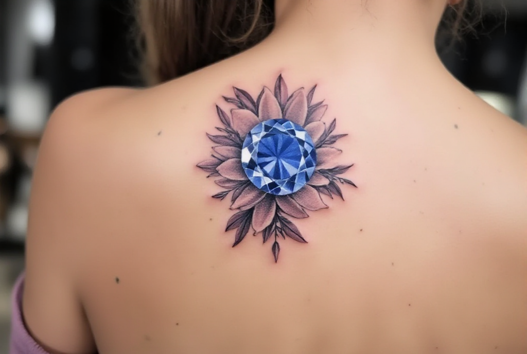 sapphire tattoo