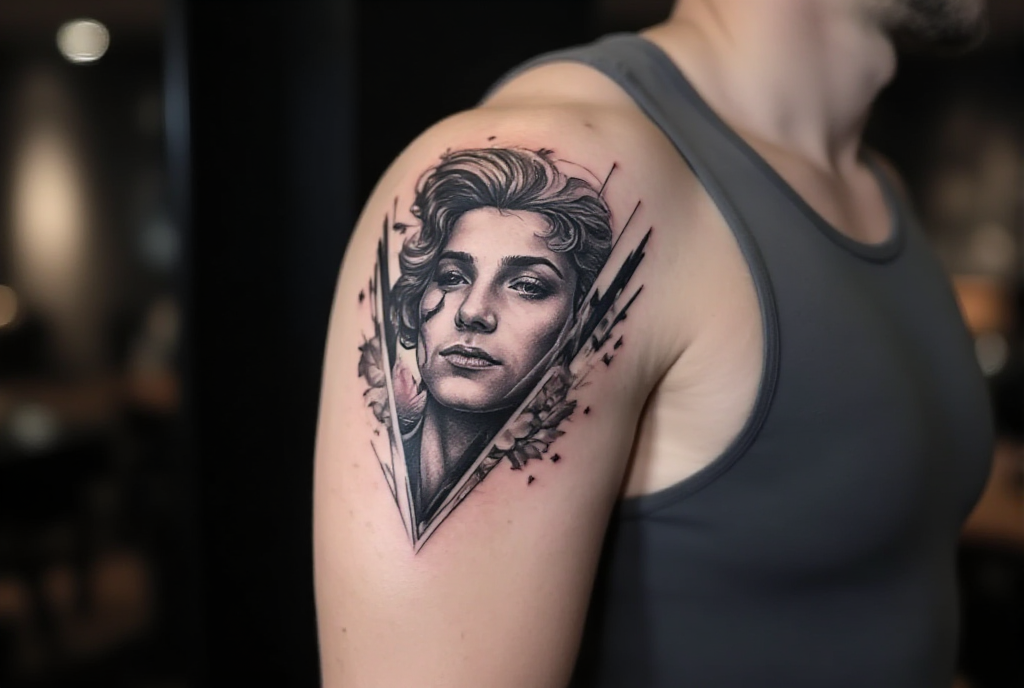 face tattoo