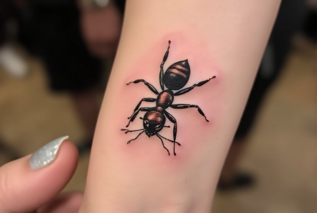 ant tattoo