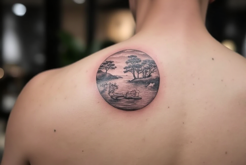 calm tattoo