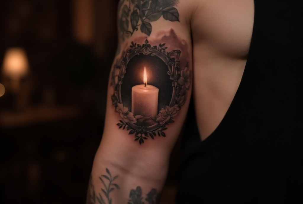 candlelight tattoo