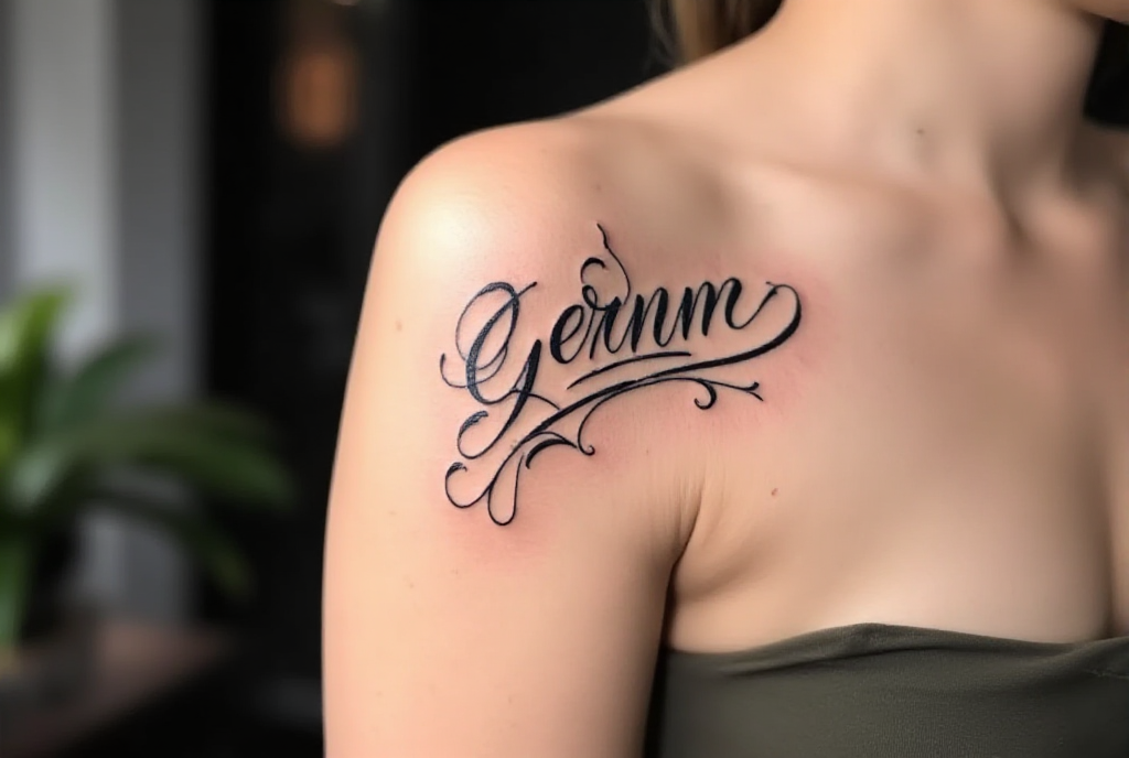germ tattoo