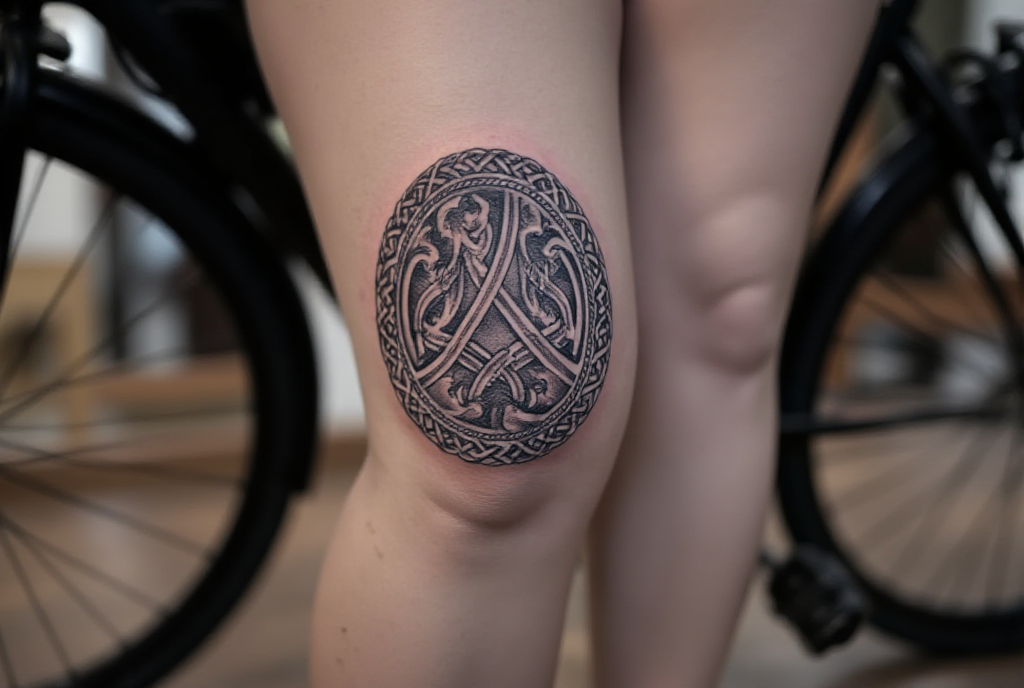 bicycle tattoo