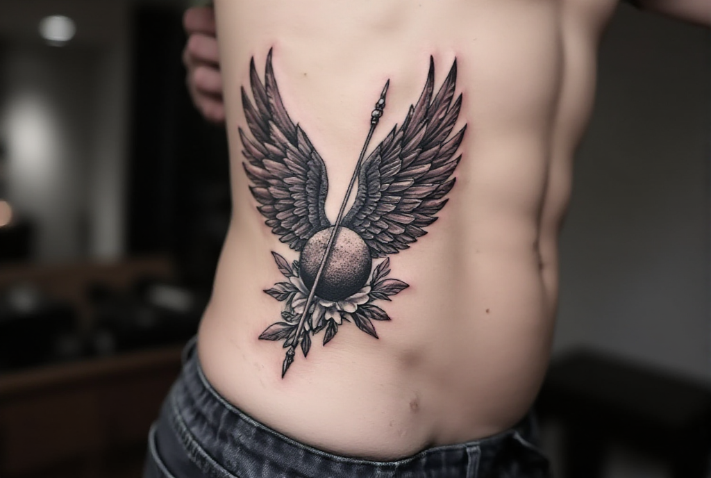 wing tattoo