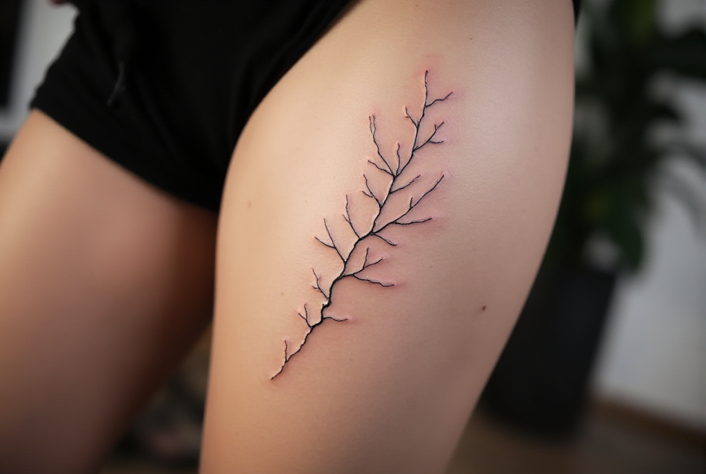 crack tattoo