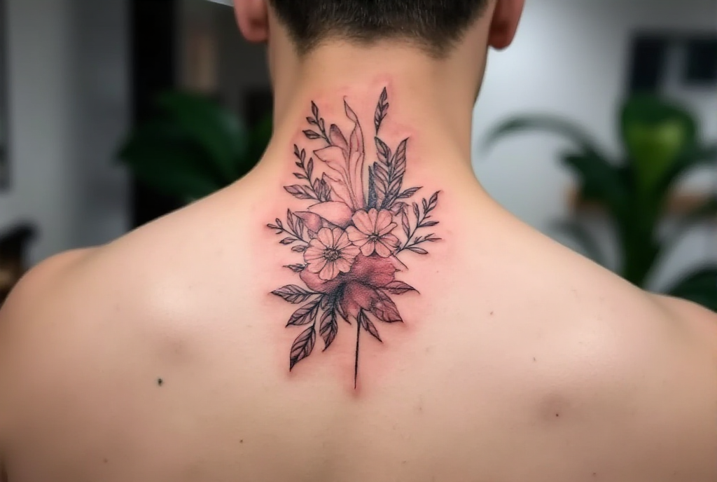 palm tattoo