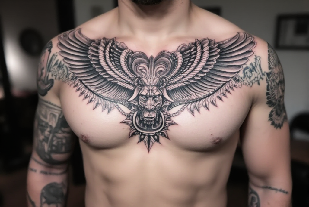 grey tattoo