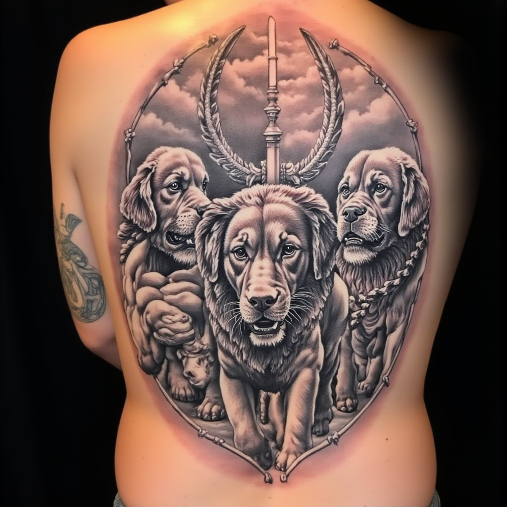 cerberus tattoo