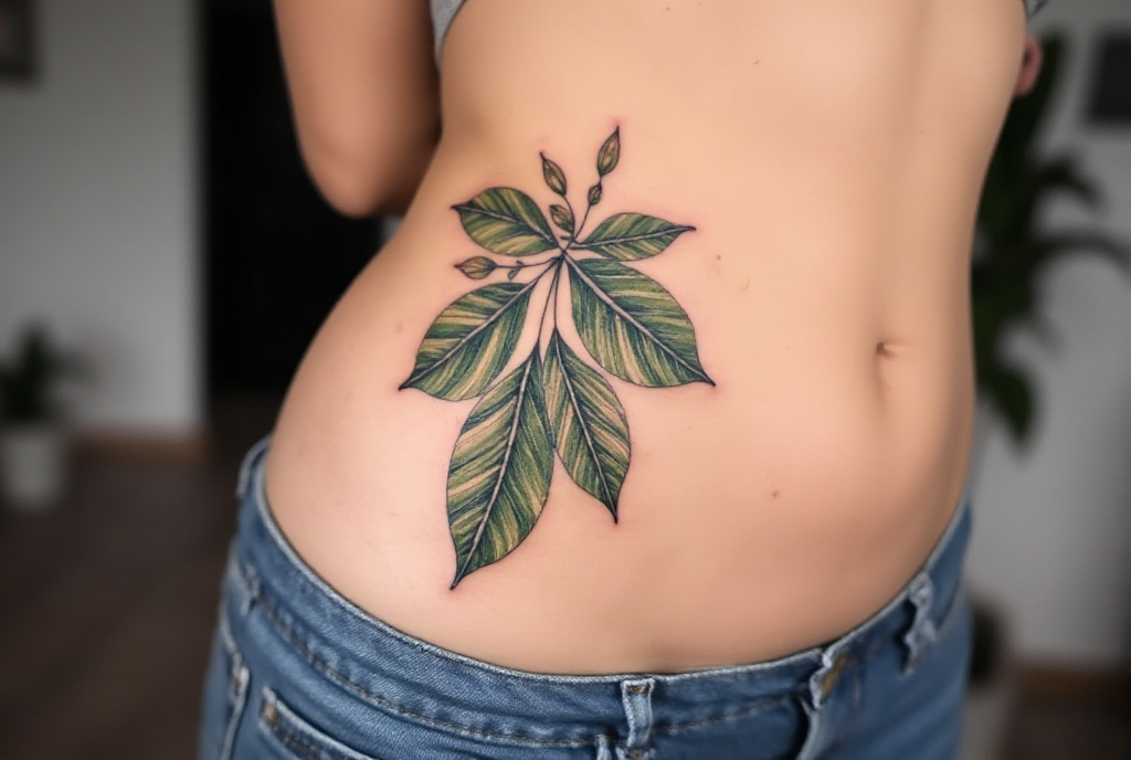 mistletoe tattoo