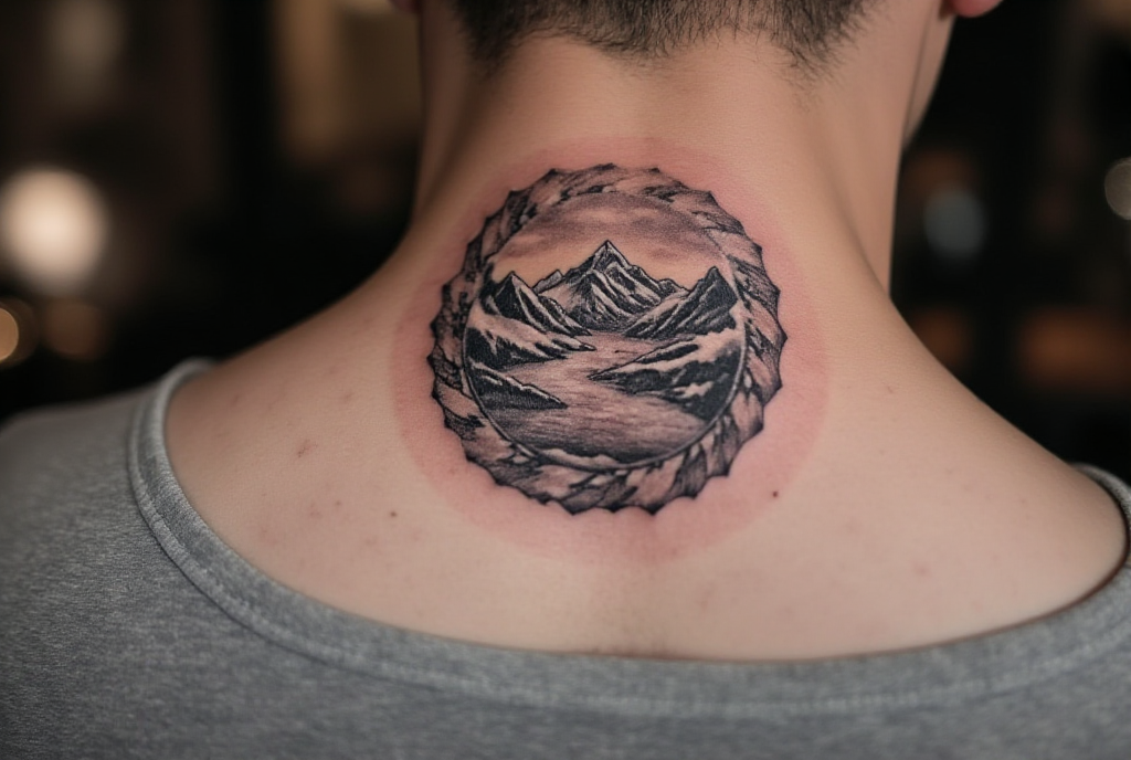 glacier tattoo