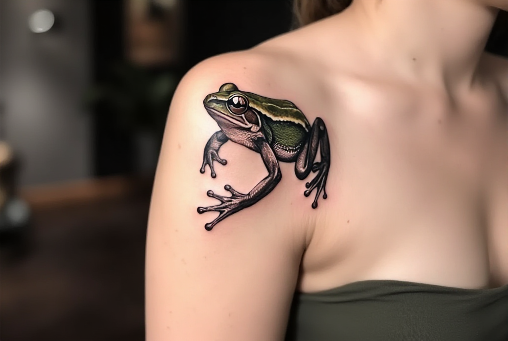 frog tattoo
