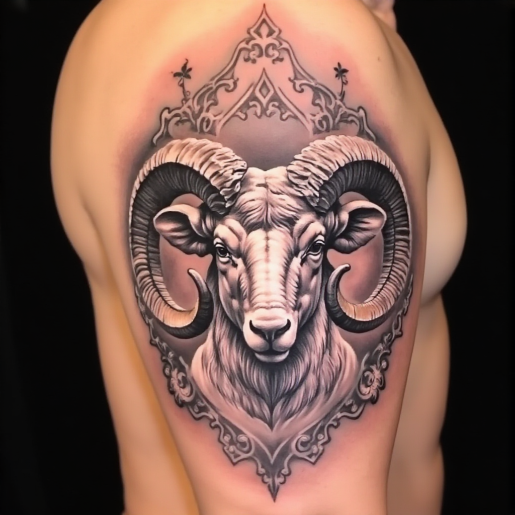 aries tattoo