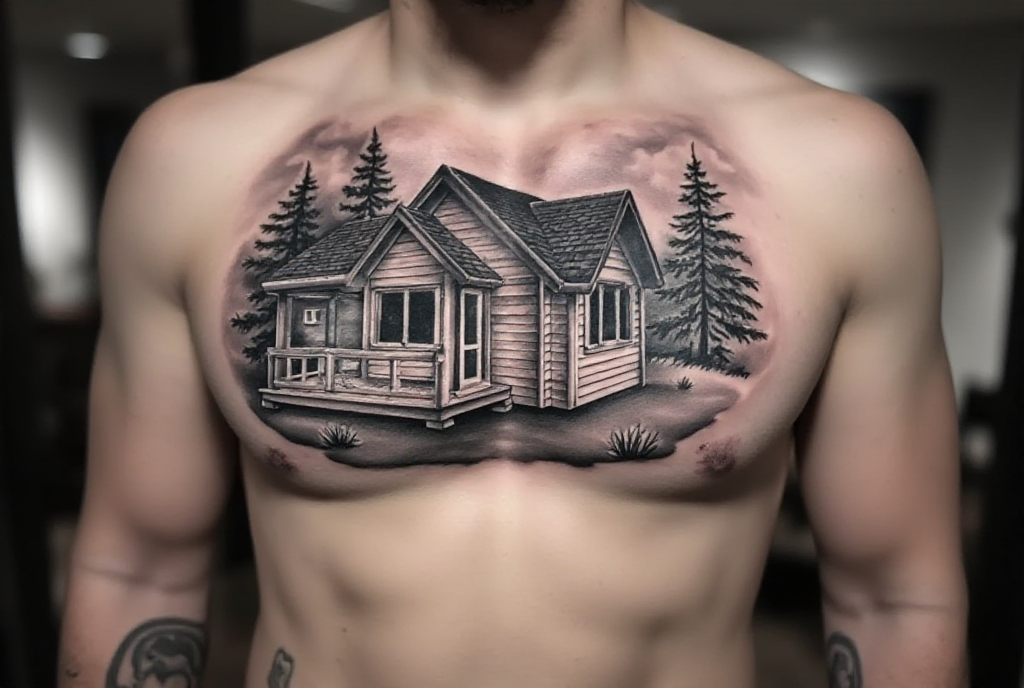 cabin tattoo