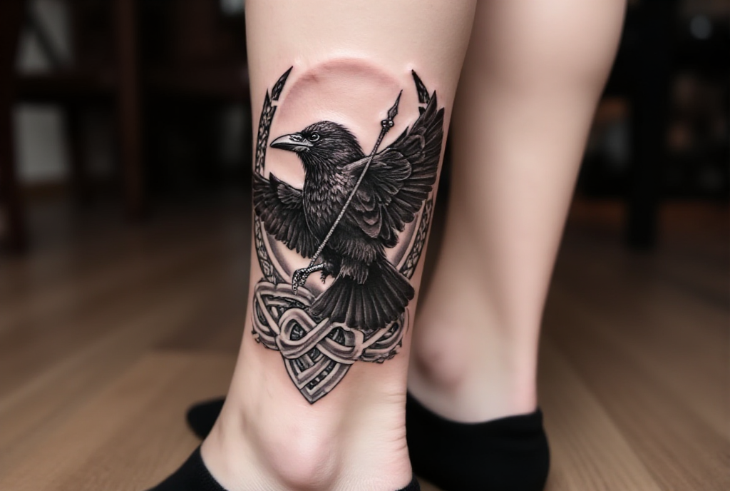 raven tattoo