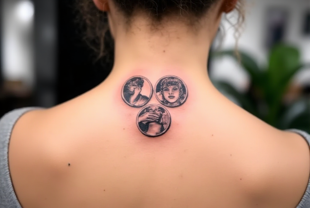 comic tattoo