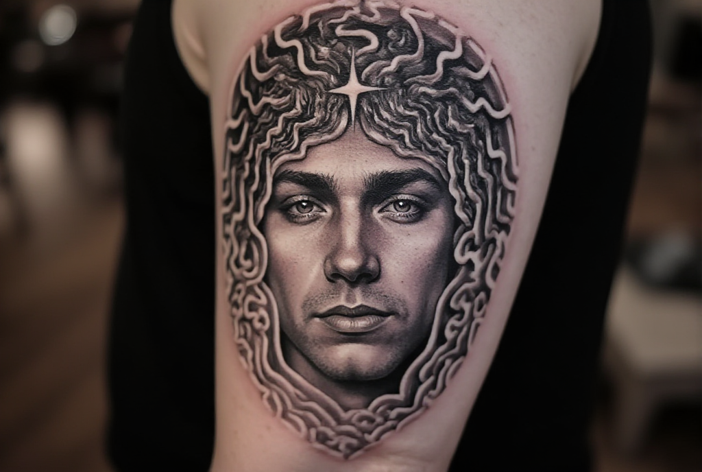 labyrinth tattoo