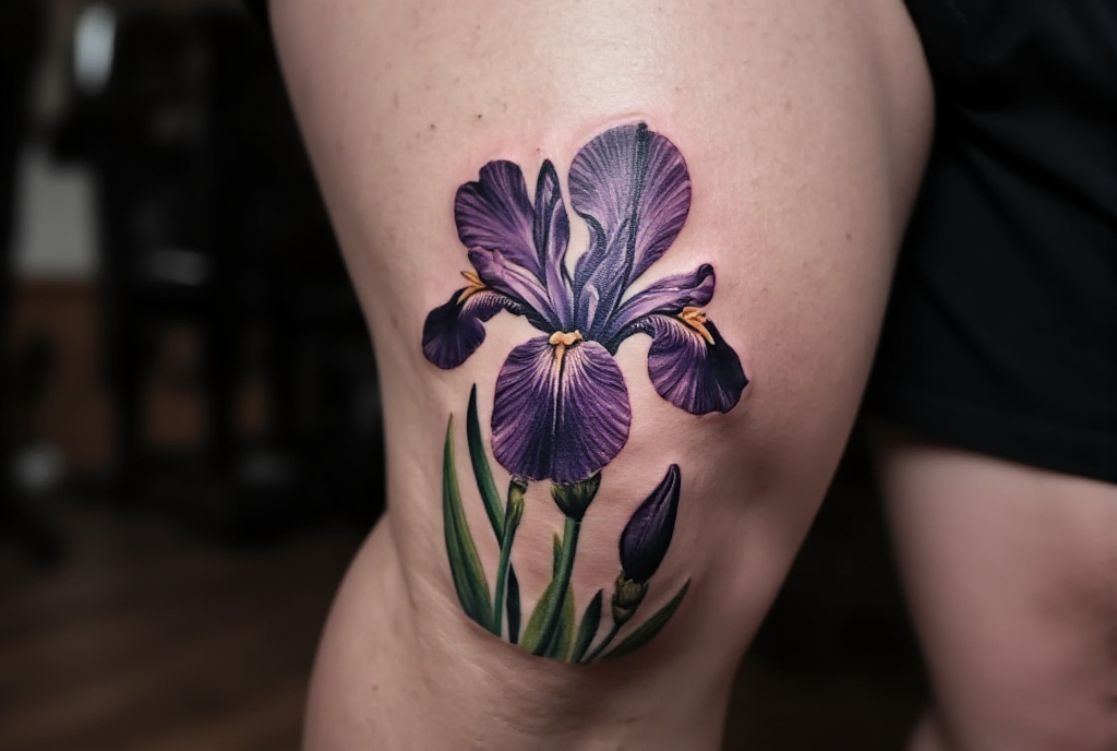 iris tattoo