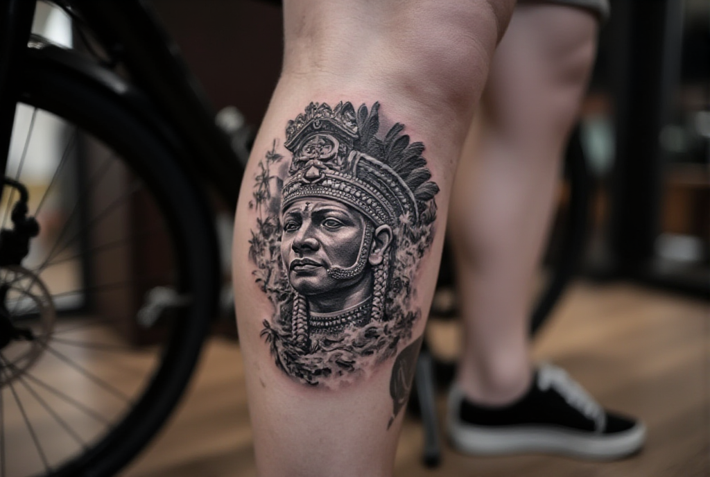 bike tattoo