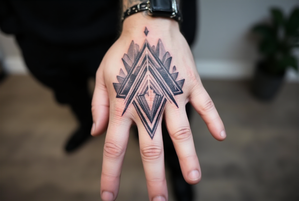 flat tattoo